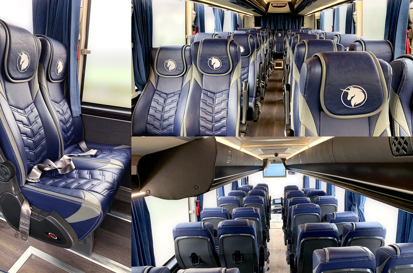 Interior Medium Bus 33 Seat